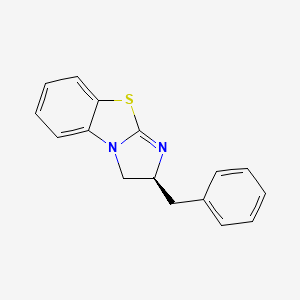 Chemical structure of (S)-2-Benzyl-2,3-dihydrobenzo[d]imidazo[2,1-b]thiazole