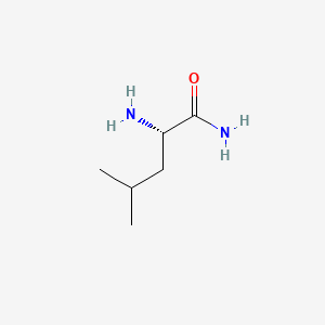 Chemical structure of Leucinamide