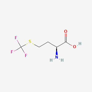 Chemical structure of Trifluoromethionine