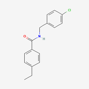 Chemical structure of (S)-2-Amino-2-(anthracen-9-yl)ethan-1-ol hydrochloride
