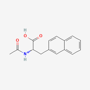 Chemical structure of N-Acetyl-3-naphth-2-yl-L-alanine