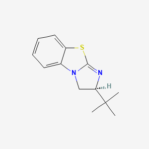 Chemical structure of (S)-2-(tert-Butyl)-2,3-dihydrobenzo[d]imidazo[2,1-b]thiazole
