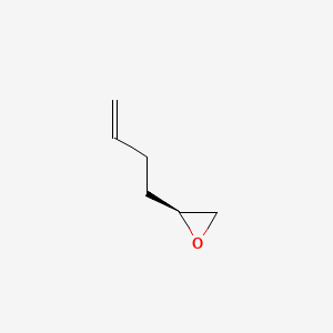 Chemical structure of (S)-2-(But-3-en-1-yl)oxirane