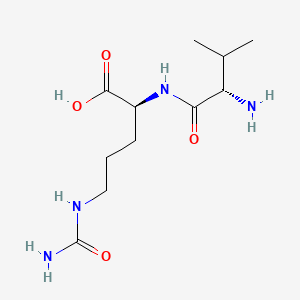 Chemical structure of L-Valyl-L-citrulline