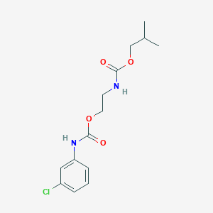 Chemical structure of (S)-1-Benzyl 3-methyl piperazine-1,3-dicarboxylate hydrochloride