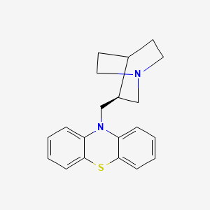 Chemical structure of Levomequitazine