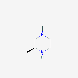 Chemical structure of (S)-1,3-Dimethylpiperazine