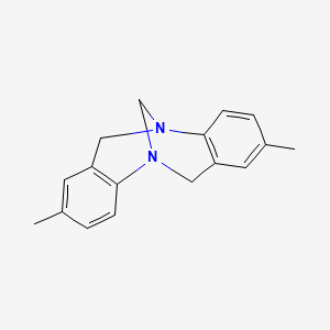 Chemical structure of (S)-1,1'-Spirobiindane-7,7'-diaMine