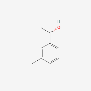 Chemical structure of (S)-1-(m-Tolyl)ethanol
