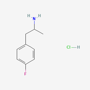Chemical structure of (S)-1-(5-Fluoro-2-methylphenyl)ethanamine hydrochloride