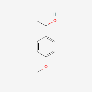 Chemical structure of (S)-1-(4-Methoxyphenyl)ethanol