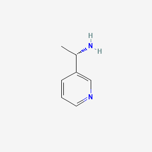 Chemical structure of (S)-1-(3-Pyridyl)ethylamine