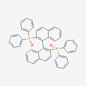 Chemical structure of Phosphine oxide, [1,1'-binaphthalene]-2,2'-diylbis