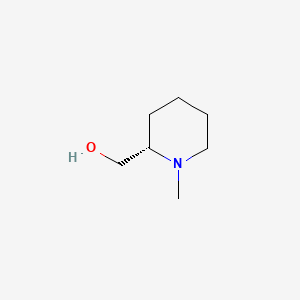Chemical structure of (S)-(1-Methylpiperidin-2-yl)methanol