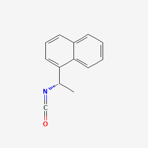 Chemical structure of 1-((1S)-1-isocyanatoethyl)naphthalene