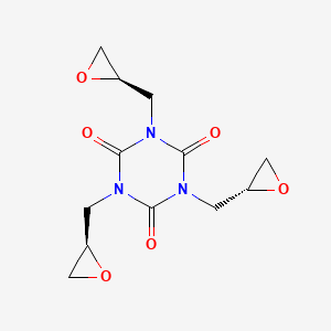 Chemical structure of (R,R,R)-Triglycidyl Isocyanurate