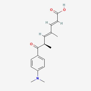 Chemical structure of (R)-Trichostatic Acid