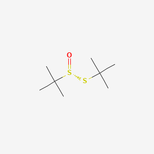 Chemical structure of (R)-tert-Butanethiosulfinate