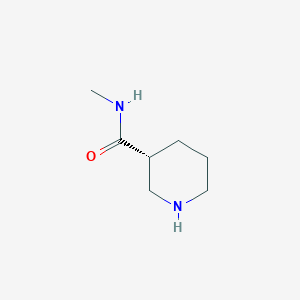 Chemical structure of (R)-N-Methylpiperidine-3-carboxamide