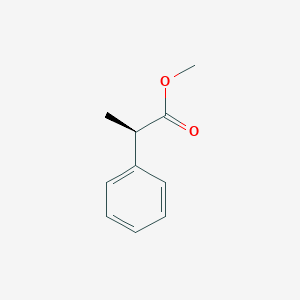Chemical structure of (R)-Methyl 2-phenylpropanoate