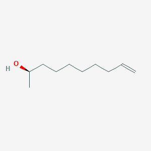 Chemical structure of (R)-Dec-9-en-2-ol