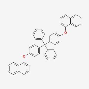Chemical structure of (R)-6,6'-Di-9-anthracenyl-2,2',3,3'-tetrahydro-1,1'-spirobi[1H-indene]-7,7'-diol