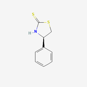 Chemical structure of (R)-4-Phenylthiazolidine-2-thione