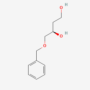 Chemical structure of (R)-4-Benzyloxy-1,3-butanediol