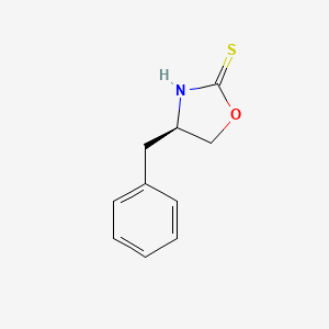 Chemical structure of (R)-4-Benzyloxazolidine-2-thione