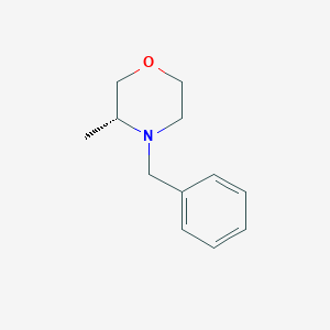 Chemical structure of (R)-4-benzyl-3-MethylMorpholine