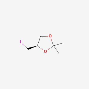 Chemical structure of (R)-4-(Iodomethyl)-2,2-dimethyl-1,3-dioxolane