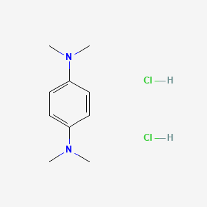 Chemical structure of (R)-4-(1-Aminoethyl)-N,N-dimethylaniline dihydrochloride