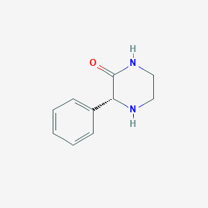Chemical structure of (R)-3-Phenylpiperazin-2-one