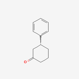Chemical structure of (R)-3-Phenylcyclohexanone