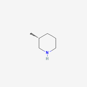 Chemical structure of (R)-3-Methylpiperidine