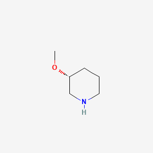 Chemical structure of (R)-3-Methoxypiperidine