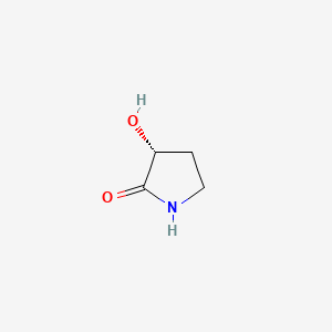 Chemical structure of (R)-3-hydroxypyrrolidin-2-one