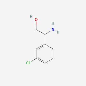 Chemical structure of (R)-3-CHLOROPHENYLGLYCINOL