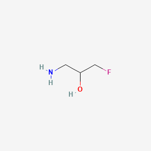 Chemical structure of (R)-3-Amino-2-fluoropropan-1-ol