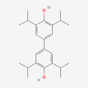 Chemical structure of (R)-3,3'-Di-tert-butyl-5,5',6,6'-tetramethylbiphenyl-2,2'-diol