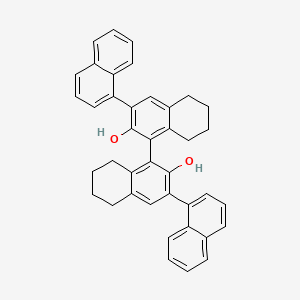 Chemical structure of (R)-3,3'-Bis(1-naphthyl)-5,5',6,6',7,7',8,8'-octahydro-1,1'-bi-2,2'-naphthol