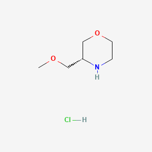 Chemical structure of (R)-3-(Methoxymethyl)morpholine