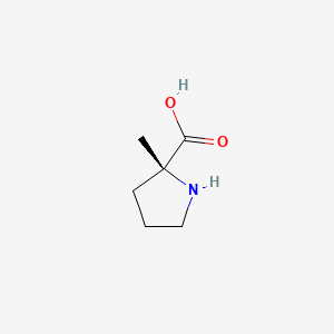 Chemical structure of (R)-2-Methylproline Hydrochloride