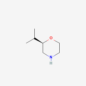 Chemical structure of (R)-2-Isopropylmorpholine