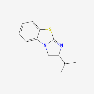Chemical structure of (R)-2-Isopropyl-2,3-dihydrobenzo[d]imidazo[2,1-b]thiazole
