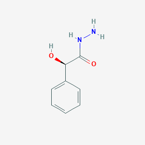 Chemical structure of (R)-2-Hydroxy-2-phenylacetohydrazide