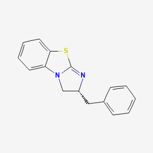 Chemical structure of (R)-2-Benzyl-2,3-dihydrobenzo[d]imidazo[2,1-b]thiazole