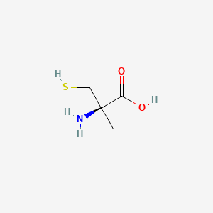 Chemical structure of 2-Methylcysteine