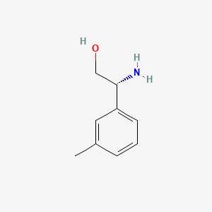 Chemical structure of (R)-2-Amino-2-(m-tolyl)ethanol