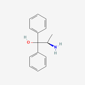 Chemical structure of (R)-2-Amino-1,1-diphenyl-1-propanol